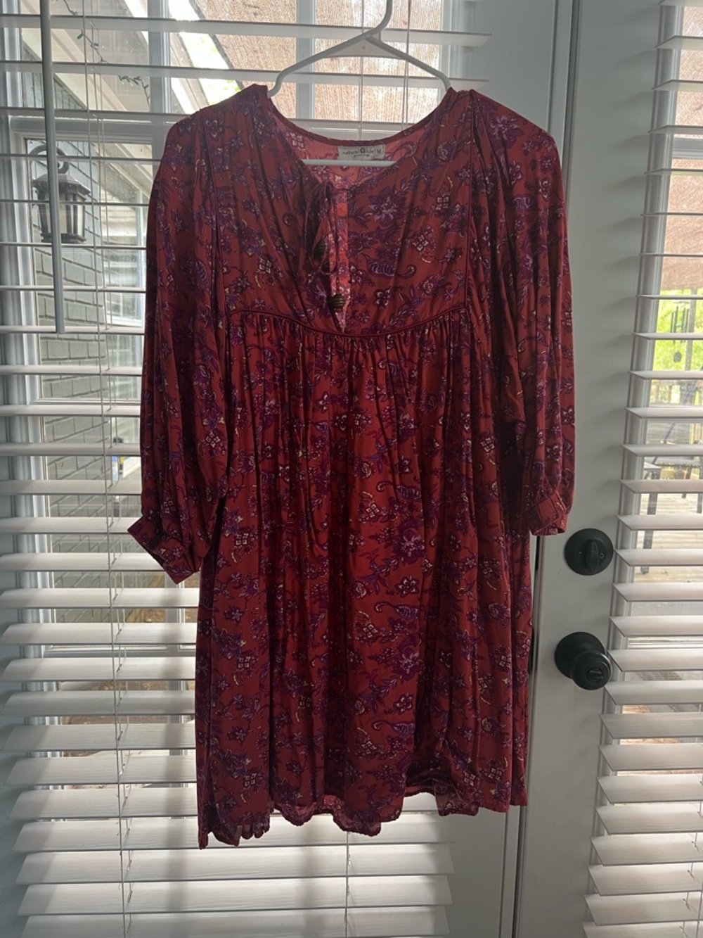 NATURAL LIFE Floral Boho Dress M